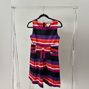Kate Spade Multicolor Striped Dress